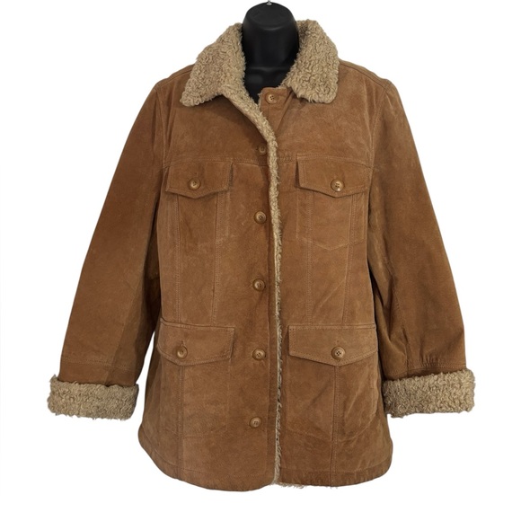 Columbia Jackets & Blazers - Columbia Women's Brown Suede Jacket